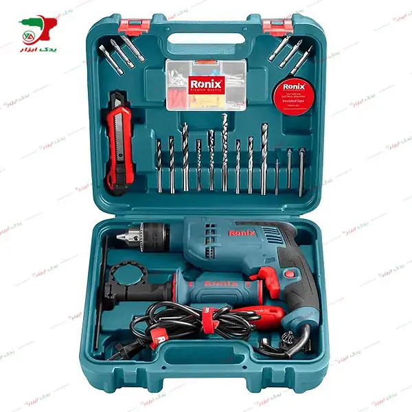 کیت دریل چکشی 33 پارچه رونیکس مدل RS-0008