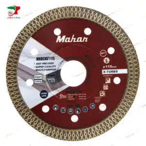 صفحه برش پرسلان فلنچ دار 115mm توربو ماهان