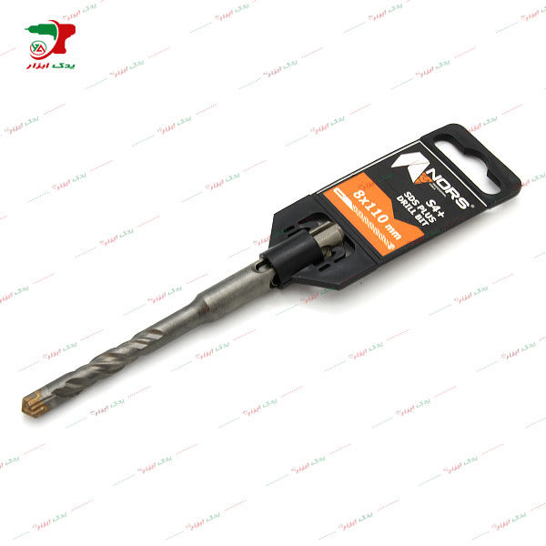 مته 4 شیار SDS سایز 8mm نورس