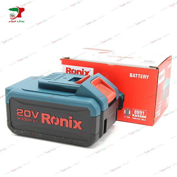 باتری دریل شارژی براشلس 8991 رونیکس