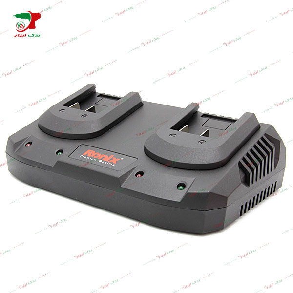 شارژر دوقلو دريل شارژي براشلس 8994 رونيکس